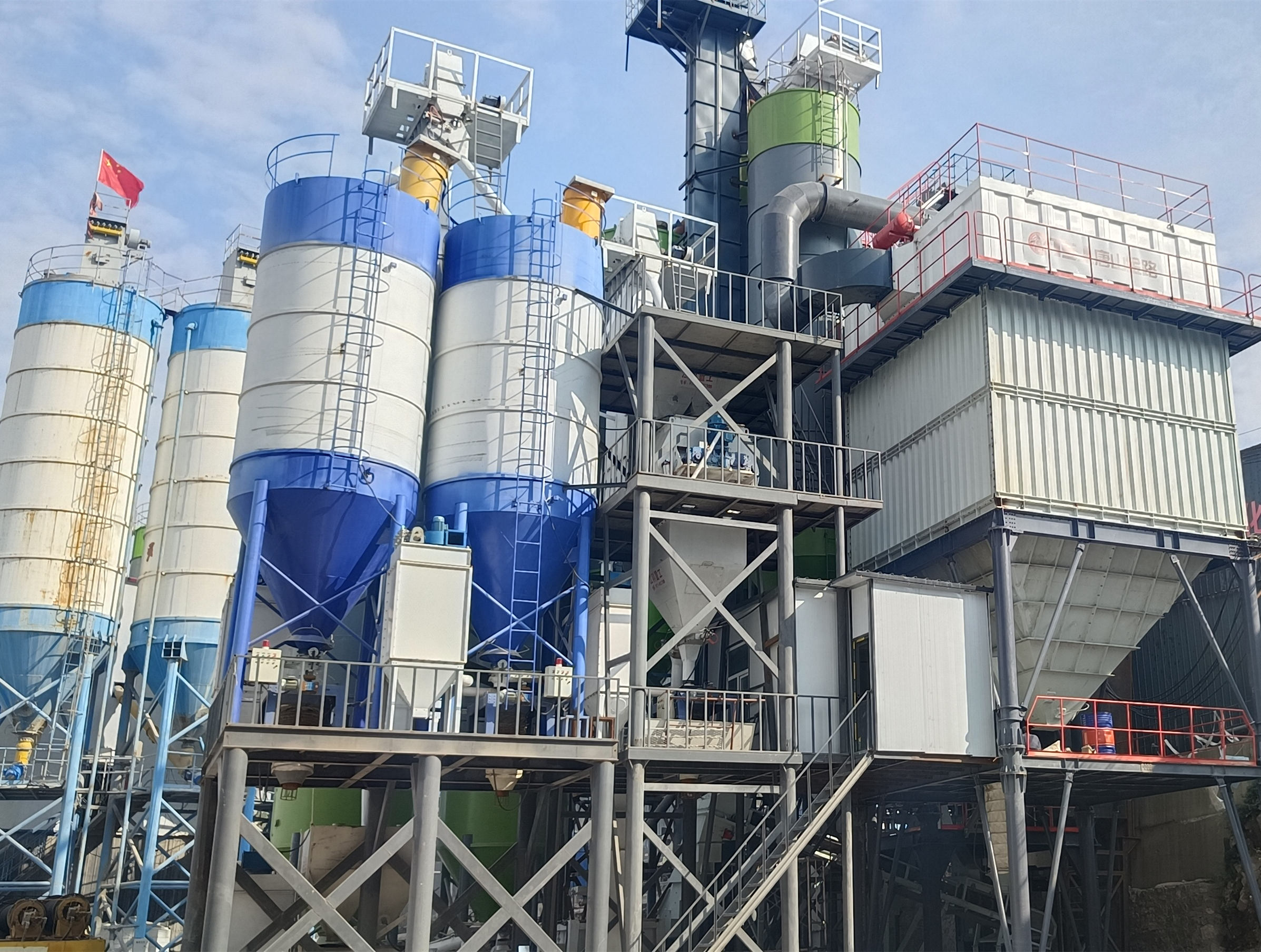 制砂樓設(shè)計(jì)：v9干式制砂樓，現(xiàn)代化制砂生產(chǎn)線