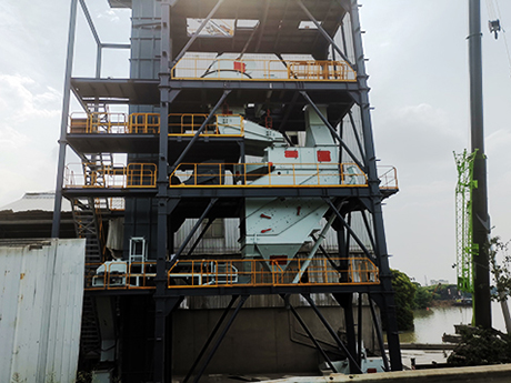 建筑垃圾制砂如何配置生產(chǎn)線？參考江蘇張家港制砂樓項目